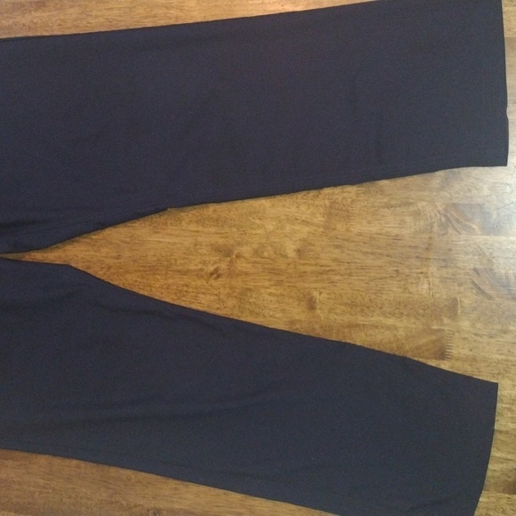 Nike Dri Fit Dress Athletic Navy Blue Pants 36x32 - Picture 3 of 6